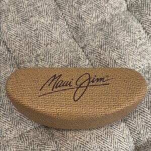 Maui Jim basket weave hard glasses case